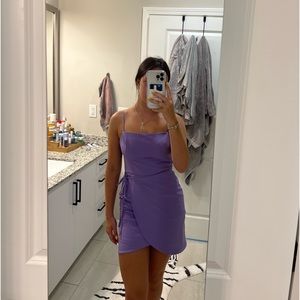 Purple Mini Dress